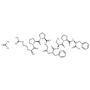 化合物 [Des-Arg9]-Bradykinin acetate,[Des-Arg9]-Bradykinin acetate