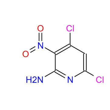 4,6-二氯-3-硝基-2-吡啶胺,4,6-dichloro-3-nitropyridin-2-aMine