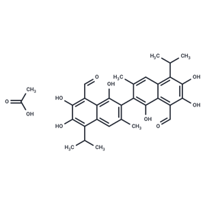 醋酸棉酚,Gossypol (acetic acid)