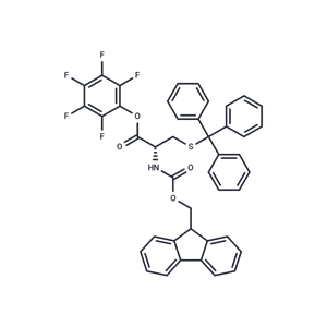 化合物 Fmoc-Cys(Trt)-OPFP|T65699|TargetMol