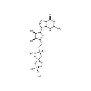 化合物 Guanosine-5'-triphosphate disodium salt|T11511|TargetMol