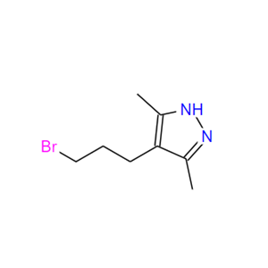 2167368-32-1 4-(3-溴丙基)-3,5-二甲基1H吡唑
