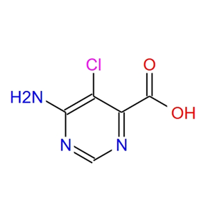 6-氨基-5-氯嘧啶-4-羧酸