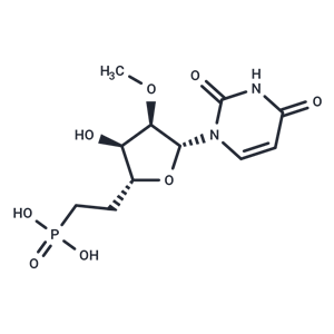 化合物 1-[6-Phosphono-2-O-methyl-β-D-ribo-hexofuranosyl]uracil|TNU1012|TargetMol