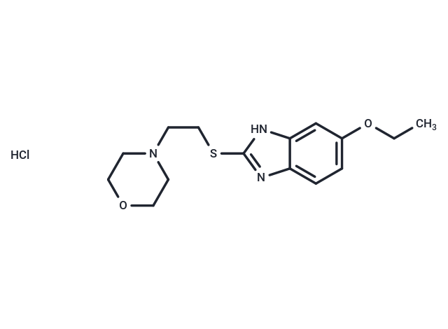 化合物 Afobazole hydrochloride,Fabomotizole hydrochloride