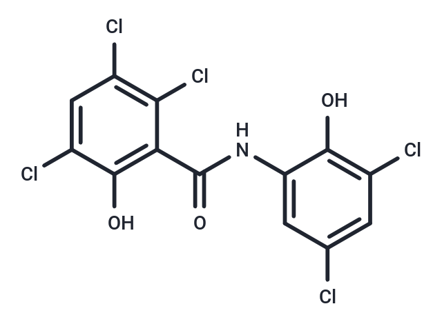 氯羥柳胺,Oxyclozanide
