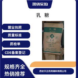 藥用輔料乳糖 一水乳糖 無水乳糖25kg