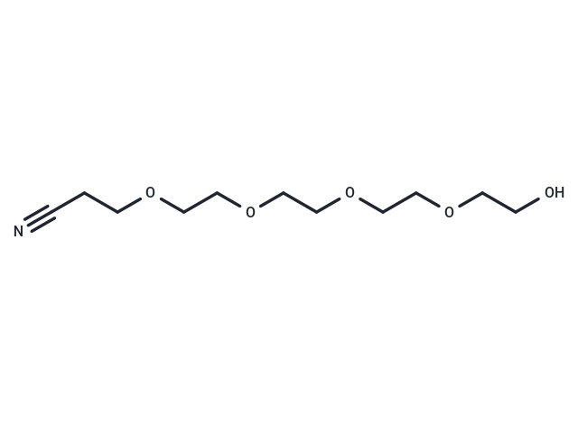 化合物 Hydroxy-PEG4-C2-nitrile,Hydroxy-PEG4-C2-nitrile