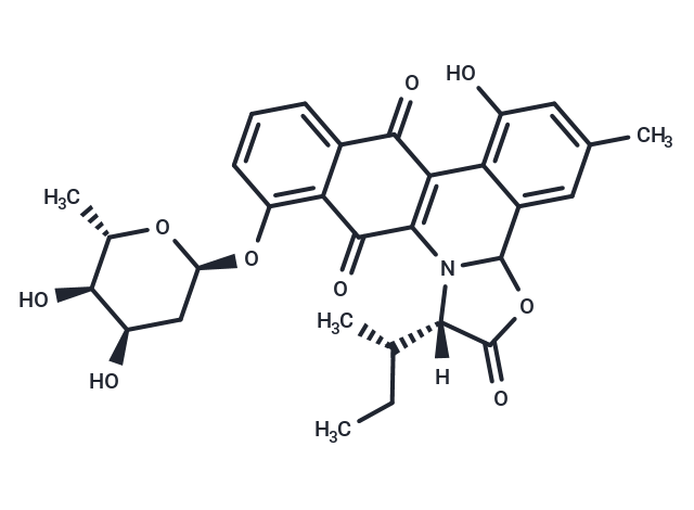 化合物 Jadomycin B,Jadomycin B