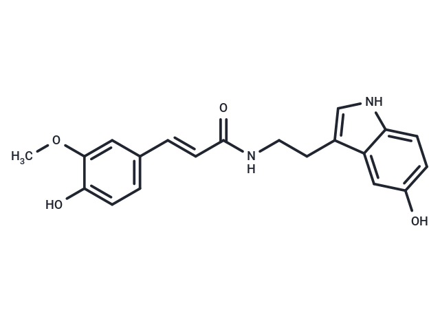 N-阿魏羥色胺,N-Feruloylserotonin