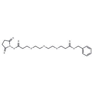 化合物 Benzyloxy carbonyl-PEG3-NHS ester|T14544|TargetMol