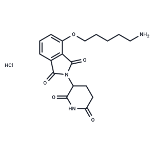 Thalidomide-O-C5-NH2 hydrochloride,Thalidomide-O-C5-NH2 hydrochloride