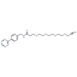 化合物 Tetrazine-Ph-NHCO-PEG4-alkyne|T18796|TargetMol