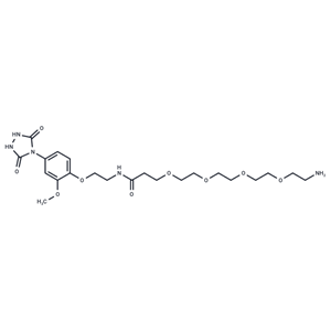 化合物 PTAD-PEG4-amine,PTAD-PEG4-amine