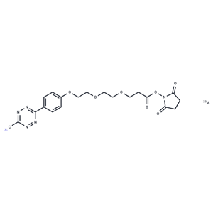 化合物 Methyltetrazine-PEG24-NHS ester|T18346|TargetMol