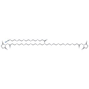 化合物 N-(Azido-PEG4)-N-bis(PEG4-NHS ester)|T18385|TargetMol