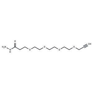 化合物 Propargyl-PEG4-hydrazide|T18582|TargetMol