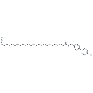 化合物 Methyltetrazine-amido-PEG7-azide|T18338|TargetMol