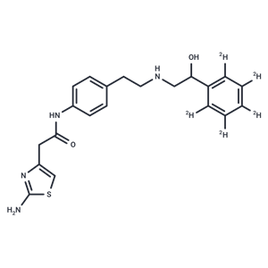 化合物 (Rac)-Mirabegron-d5,(Rac)-Mirabegron-d5