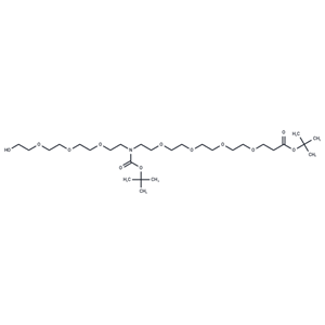 化合物 N-(Hydroxy-PEG3)-N-Boc-PEG4-Boc|T18416|TargetMol