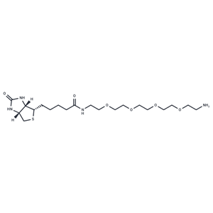 化合物 Biotin-PEG4-amine,Biotin-PEG4-amine