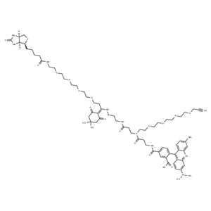 化合物 Dde Biotin-PEG4-TAMRA-PEG4 Alkyne|T17820|TargetMol