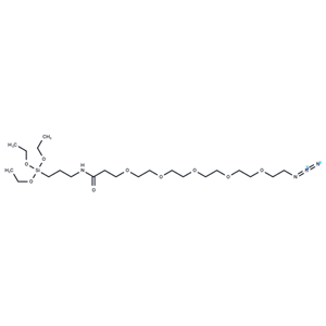 化合物 Azido-PEG5-triethoxysilane,Azido-PEG5-triethoxysilane