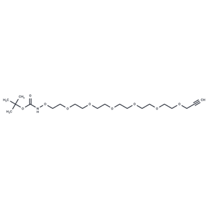 化合物 t-Boc-aminooxy-PEG6-propargyl|T16970|TargetMol