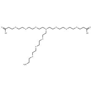 化合物 N-(Amino-PEG3)-N-bis(PEG3-acid)|T16170|TargetMol