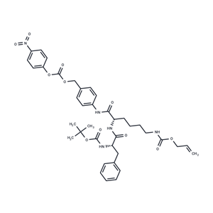 化合物 Boc-Phe-(Alloc)Lys-PAB-PNP|T17688|TargetMol
