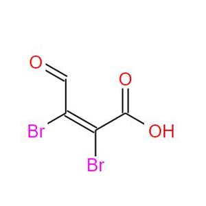 粘溴酸二溴代丁烯醛酸;2,3-二溴-4-氧代-2-丁烯酸;2,3-二溴-2—丁烯醛醛;糠溴酸, 2,3-二溴-4-氧代-2-丁烯酸;康溴酸;2,3-二溴丁烯醛酸488-11-9