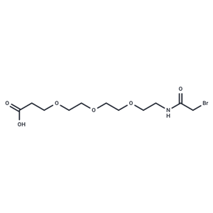 化合物 Bromoacetamido-PEG3-C2-acid|T14820|TargetMol