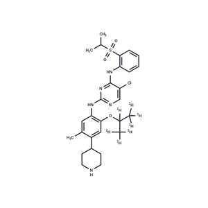 化合物 Ceritinib D7|T10766|TargetMol