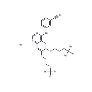 化合物 Erlotinib-d6 hydrochloride,Erlotinib-d6 hydrochloride