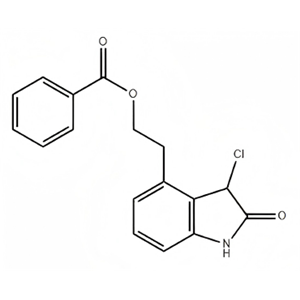 4-[2-(苯甲酰氧基)乙基]-3-氯-1,3-二氢-2H-吲哚-2-酮；罗匹尼罗中间体