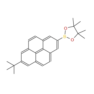 2-[7-(叔丁基)芘-2-基]-4,4,5,5-四甲基-1,3,2-二氧杂环戊硼烷