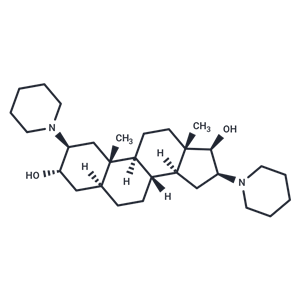 化合物 (2S,3S,5S,8R,9S,10S,13S,14S,16S,17R)-10,13-Dimethyl-2,16-di(piperidin-1-yl)hexadecahydro-1H-cyclopenta[a]phenanthrene-3,17-diol,(2S,3S,5S,8R,9S,10S,13S,14S,16S,17R)-10,13-Dimethyl-2,16-di(piperidin-1-yl)hexadecahydro-1H-cyclopenta[a]phenanthrene-3,17-diol