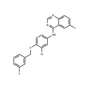 化合物 N-(3-Chloro-4-((3-fluorobenzyl)oxy)phenyl)-6-iodoquinazolin-4-amine,N-(3-Chloro-4-((3-fluorobenzyl)oxy)phenyl)-6-iodoquinazolin-4-amine
