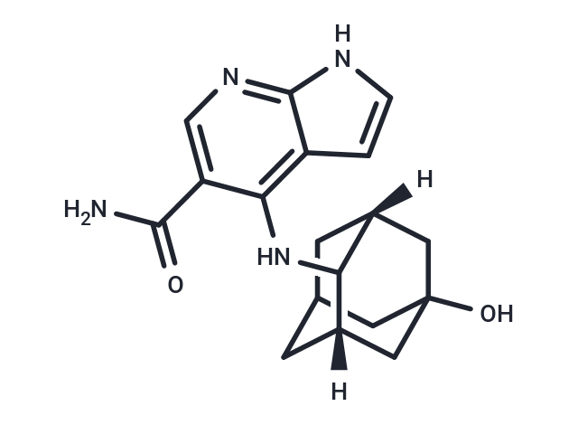 化合物 Peficitinib,Peficitinib