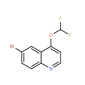 6-溴-4-(二氟甲氧基)喹啉,6-Bromo-4-(difluoromethoxy)quinoline