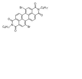 N,N'-二辛基-1,7-二溴-苝四羧酸二酰亚胺,N,N'-di-(n-octyl)-1,7-dibroMoperylene-3,4:9,10-tetracarboxylic acid bisiMide