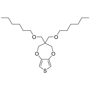 3,3-雙((己基氧3,3-雙((己基氧基)甲基)-3,4-二氫-2H-噻吩并[3,4-b][1,4]二氧雜環(huán)丙烷基)甲基)-3,4-二氫-2H-噻吩并[3,4-b][1,4]二氧雜環(huán)丙烷