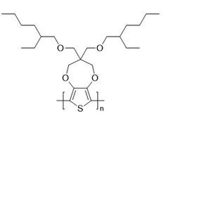 聚[[3,3聚[[3,3-雙[[(2-乙基己基)氧]甲基]-3,4-二氫-2H-噻吩并[3,4-b][1,4]二氧七環(huán)-6,8-二基]]-雙[[(2-乙基己基)氧]甲基]-3,4-二氫-2H-噻吩并[