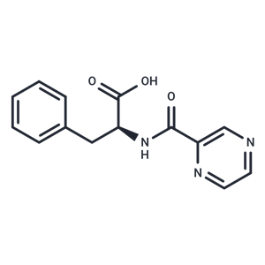 化合物 N-(Pyrazinylcarbonyl)-L-phenylalanine,N-(Pyrazinylcarbonyl)-L-phenylalanine