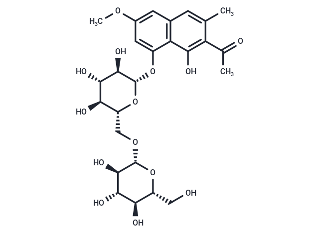 决明柯酮龙胆二糖甙,Torachrysone gentiobioside
