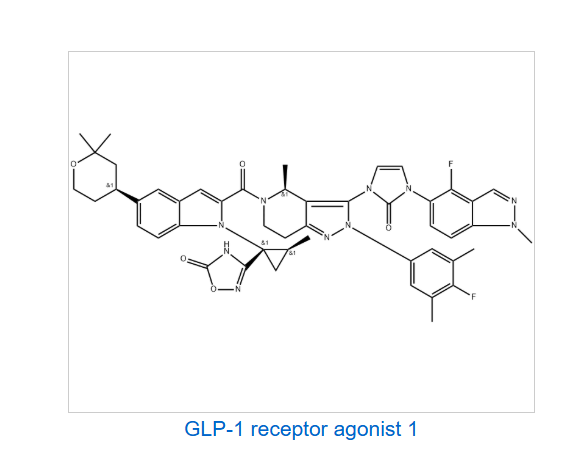 GLP-1 receptor agonist 1,GLP-1 receptor agonist 1