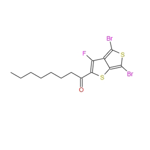 4,6-二溴-3-氟-2-(1-辛酮)-噻吩并[3,4-B]噻吩