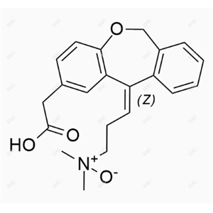 奥洛他定杂质5,(Z)-3-(2-(carboxymethyl)dibenzo[b,e]oxepin-11(6H)-ylidene)-N,N-dimethylpropan-1-amine oxide
