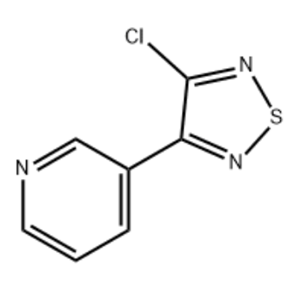 3-氯-4-(吡啶-3-基)-1,2,5-噻二唑（占诺美林中间体）