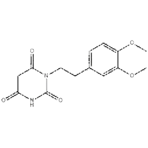 1-(3,4-二甲氧基苯乙基)嘧啶-2,4,6(1H,3H,5H)-三酮,1-[2-(3,4-Dimethoxy-phenyl)-ethyl]-pyrimidine-2,4,6-trione